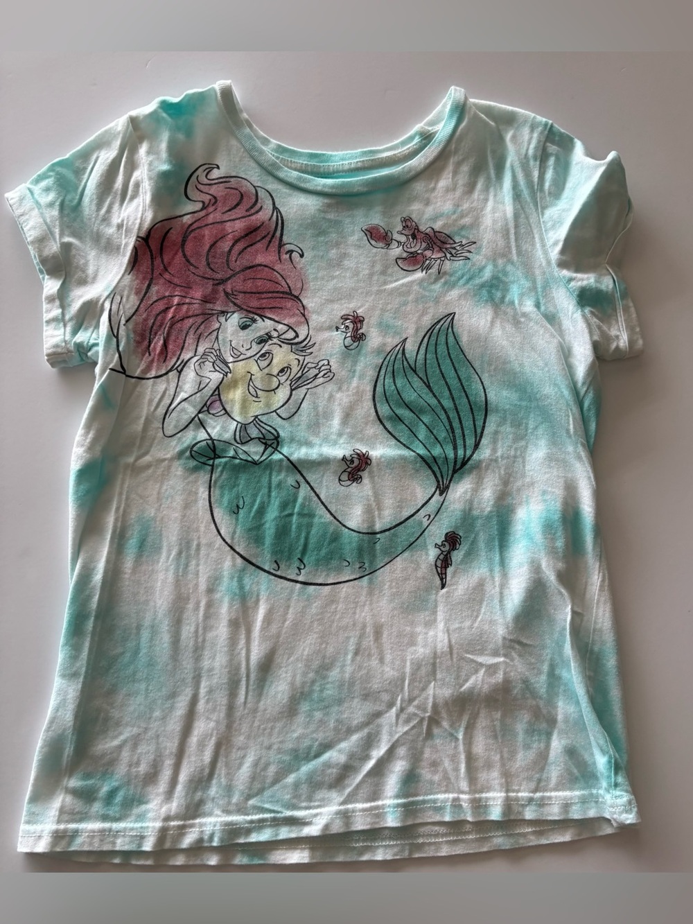 Disney Ariel girls tshirt size XL/ 14
